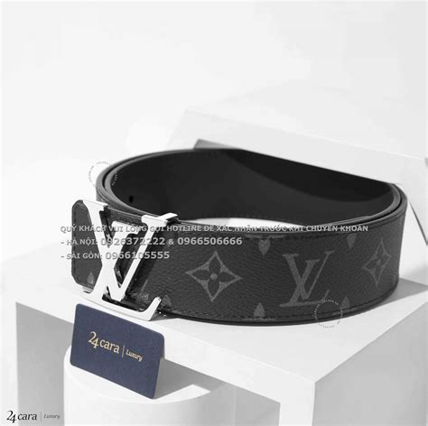 LV Initiales 40mm Reversible Monogram Eclipse Canvas 